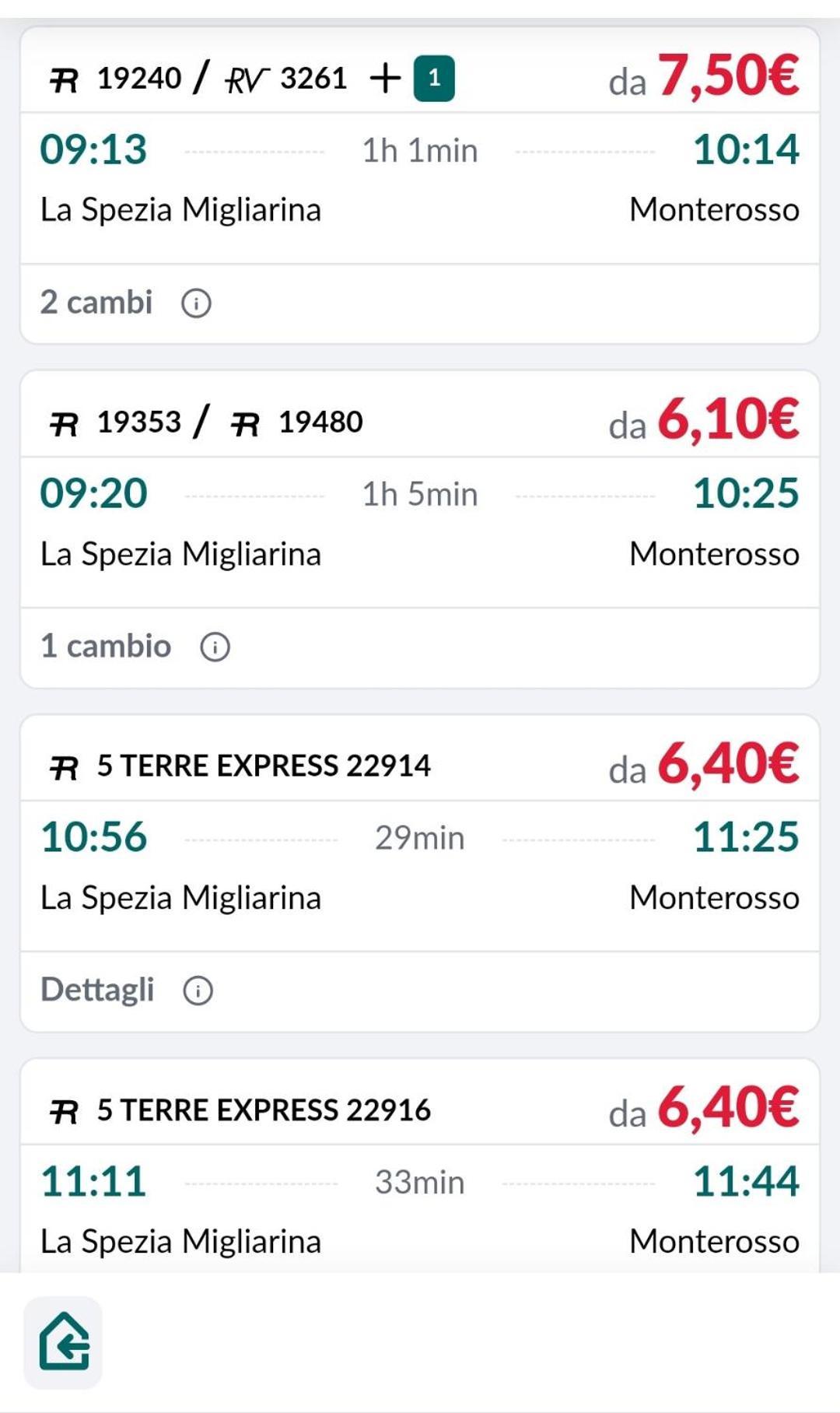斯培西亚5 Terre Express Migliarina公寓 外观 照片